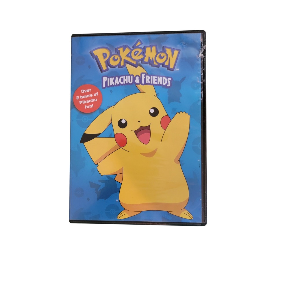 Pokemon Pikachu and Friends‎ DVD Over 2 Hours of Fun 8 Episodes